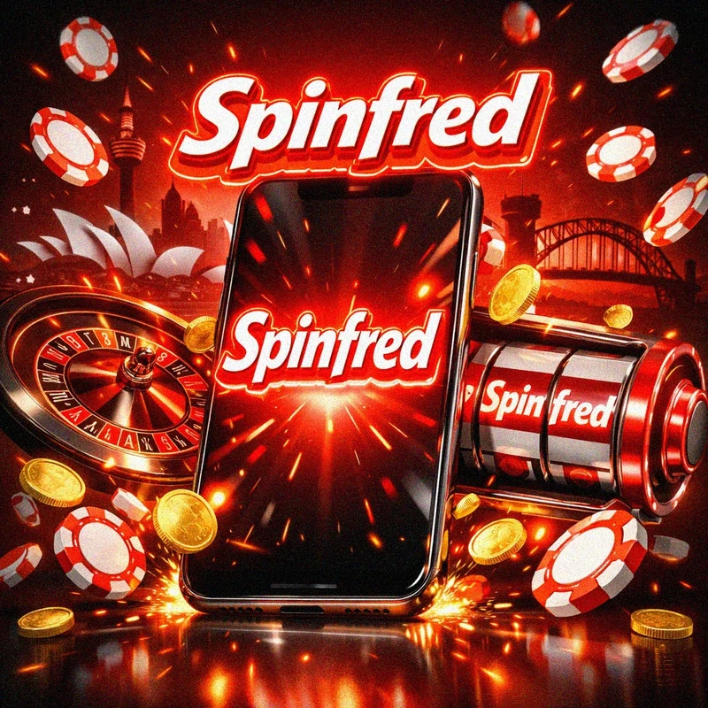 SpinFred mobile casino app for Australian players